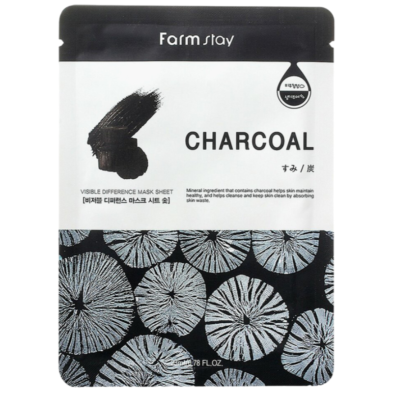 Farmstay Charcoal Sheet Mask