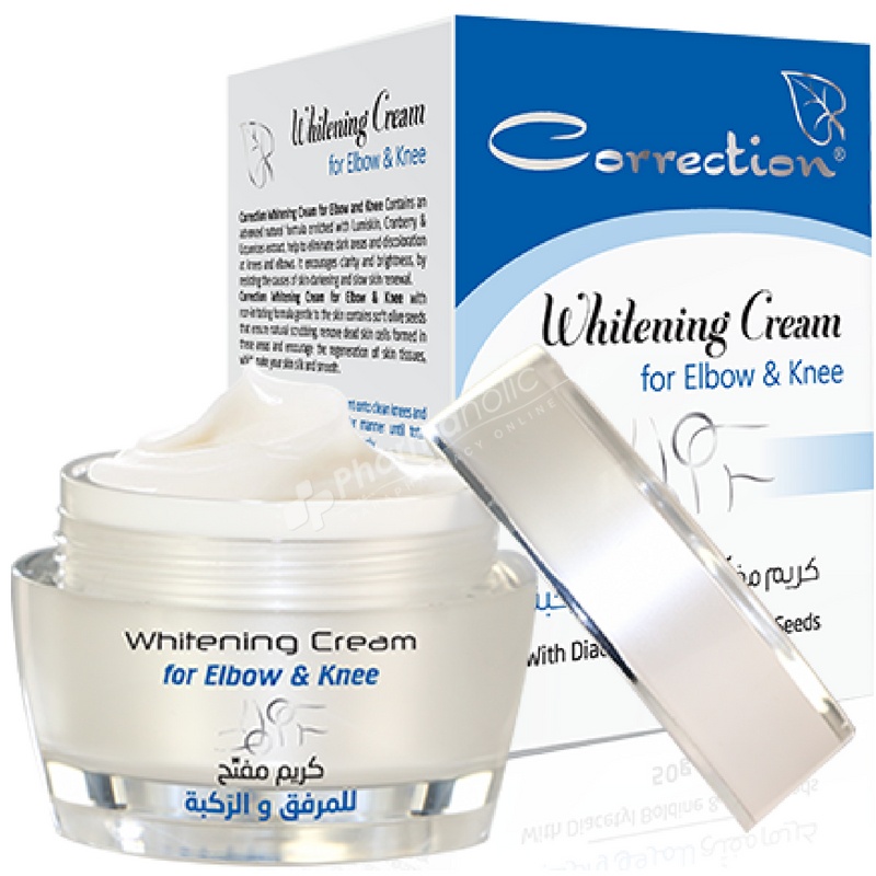 Correction Herbal Actives Whitening Cream for Elbow & Knee