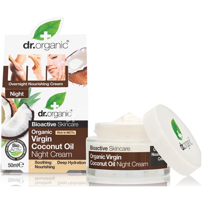 Dr Organic Virgin Coconut Oil Night Cream