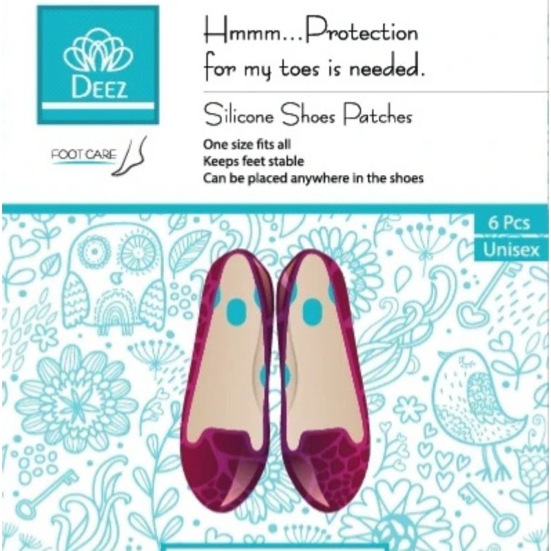 Deez Silicone Shoe Patches